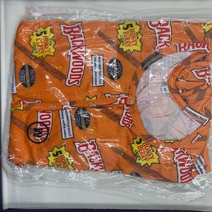 Orange backwood onesie! (This is also available in purple) 🧡